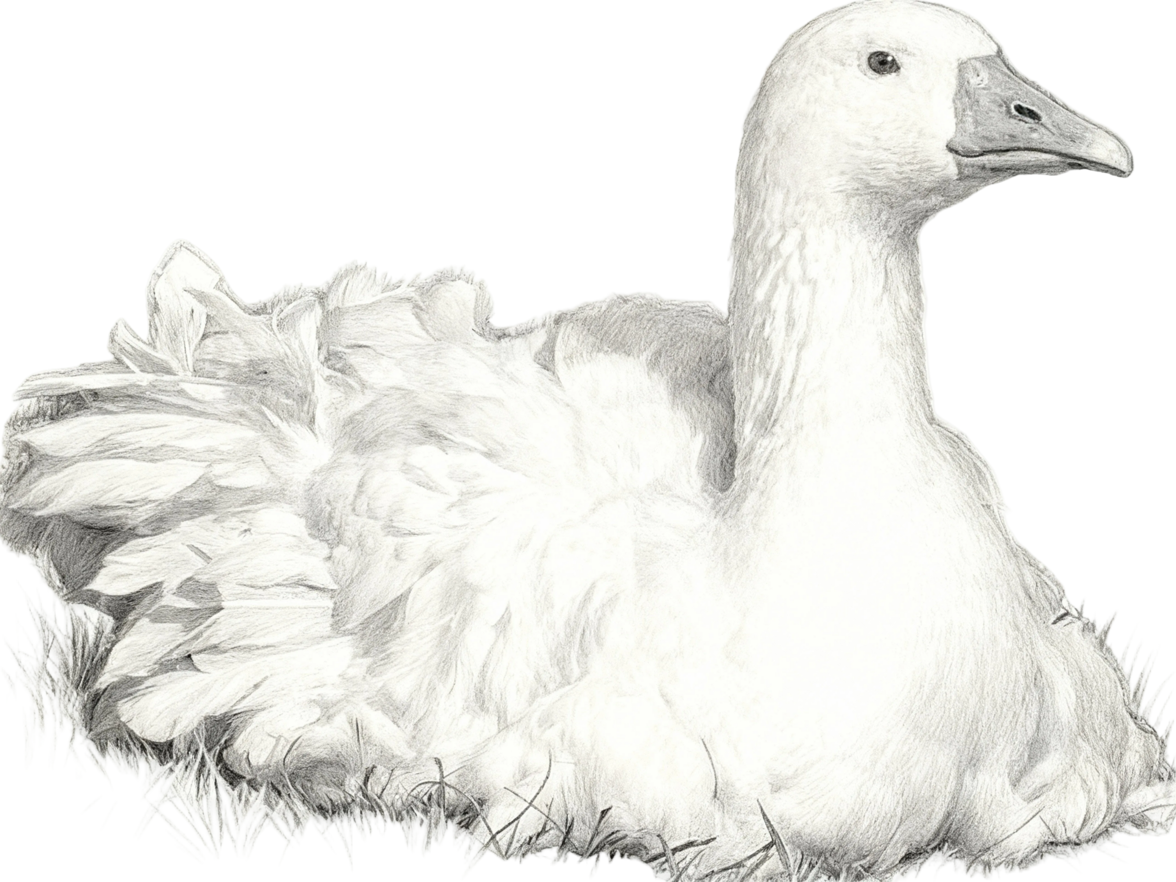 The Sebastopol Goose